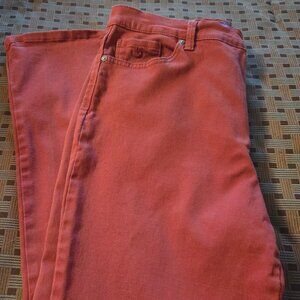 Gloria Vanderbilt Amanda Women’s Jeans Burnt Orange Size 16 Short